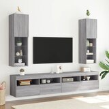 vidaXL TV ormarići s LED svjetlima 2 kom boja hrasta 30 5x30x102 cm Cijene
