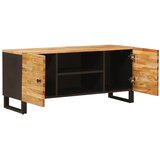 TV ormar s pohranom Smeđa 105 x 33 x 46 cm Čvrsto drvo manga | Eponuda.ba