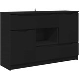  Kreveta Crna 100 x 30 x 65,6 Konstruirano drvo | shoptok.hr