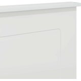  Uzglavlje Sjajno bijelo 100 cm Konstrukcijsko drvo | shoptok.hr