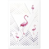  Plakat - Flamingo Family 21x30 Bez okvira s margom | shoptok.hr