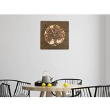  Li-Go 5652/DUB2 - LED prigušiva sat LED/10W/5V 20000 mAh 42x42 cm hrast + daljinski upravljač | Eponuda.com