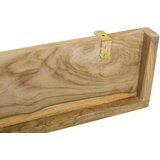  Zidne police 2 kom 60 x 15 x 4 cm od masivne tikovine | shoptok.hr