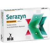 enzim sa proteolitičkim dejstvom serazyn serrapeptase 60000 iu, 10 kapsula