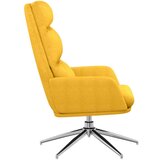  Stolica za opuštanje od tkanine boja senfa | shoptok.hr