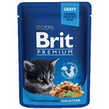 Brit Premium Kitten komadići piletine u umaku, vrećica 100 g | shoptok.hr