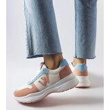 Gemre White-Pink-Blue Teresio sneakers | Shoptok.si
