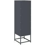 vidaXL Visoka ploča antracit 36x39x123 cm hladno valjani čelik | shoptok.hr