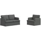 SOFA 2 pcs Tamno siva Metal | shoptok.hr