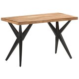  Blagovaonski stol 120 x 60 x 76 cm od masivnog bagremovog drva | Eponuda.com
