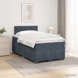  s box springom, madracem i LED-om Tamnosiva 120 x 190 cm | shoptok.hr