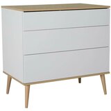Qu-ax komoda flow white & oak | Shoptok.si