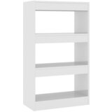 Maison Chic Knjižna omara - Knjižni regal visok sijaj bela 60x30x103 cm, (21723493) Cene