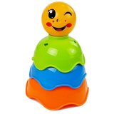  Dječje piramidalne školjke za slaganje Smješko - šarena | shoptok.hr