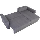 CARRYHOME sedežna garnitura, fino rebrast žamet temno siva | Shoptok.si