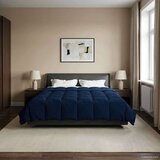 Puni Polna celoletna prevleka Temno modra 220 x 240 cm Mikrovlakna, (5000284265) | Shoptok.si