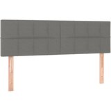  Krevet s oprugama i madracem tamnosivi 140x190 cm od tkanine | shoptok.hr