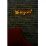 WALLXPERT Life Is Good - Yellow okrasna razsvetljava, (20813375)