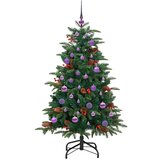 vidaXL Umjetno božićno drvce Zelena 150 cm PVC i Metal i Plastika | shoptok.hr