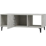  Stolić za kavu boja betona 102x50x40 cm konstruirano drvo | Eponuda.com