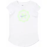 Nike Sportswear Majica 'PREP IN YOUR STEP' svijetlozelena / ljubičasta / bijela