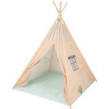 Kikka Boo House drveni šator sa prostirkom Orange, 0m+ | ePonuda.com