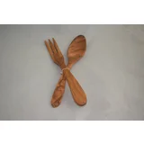 set za salatu 2/1, kašika i viljuška, dužina 25 cm ( A 3 ) maslina