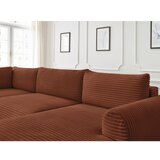 Bobochic Paris Ciglasta sklopiva kutna garnitura od samta (s desnim kutom/u obliku slova "U") Lucien – | shoptok.hr