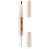 Revolution izdelek za definicijo obrvi - Fluffy Brow Filter Duo - Medium Brown Cene