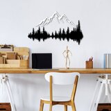 Wallity Zidna dekoracija Nature And Mountain - 8, 70 x 43 cm, Crna | ePonuda.com