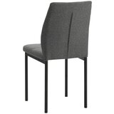 P & B STOL, kovina, tekstil temno siva | Shoptok.si