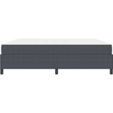  Konstrukcija postelje z vzmetnico Temno siva 200 x 200 cm blago, (5000123717) | Shoptok.si