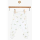 Just kiddin baby otroške dolge hlače s stopali dream garden animals | Shoptok.si