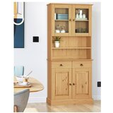 Støraa Vitrina iz masivnega bora v naravni barvi 181x34 cm Mille – | Shoptok.si