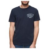 Superdry Majice s kratkimi rokavi T-shirt Athletic College bleu marine Modra | Shoptok.si