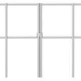 PANEL vrtne ograde 12 kom. 100 x 30 cm Pocinčani čelik Srebrna | shoptok.hr