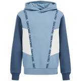 WE Fashion Sweater majica plava / bijela