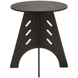 SoBuy lesena raztegljiva mizica črne barve v skandinavskem slogu, (21123464) | Shoptok.si