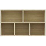 Ormarić za knjige / komoda boja hrasta 50 x 25 x 80 cm drveni | shoptok.hr