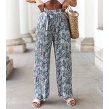 UR/CEO Green wide pleated pants Aberdeen | shoptok.hr
