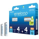 Panasonic eneloop baterija aa / aaa, 8 kos | shoptok.hr