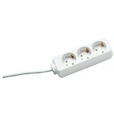  Kabel s utičnicama (Broj šuko utičnica: 3 Kom., Bijele boje, 1,4 m, 3.500 W) | shoptok.hr