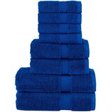  8-dijelni vrhunski set ručnika SOLUND plavi 600 gsm | shoptok.hr