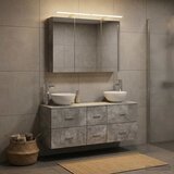  Set namještaja za kupaonicu 4 kom. Betonska siva | shoptok.hr