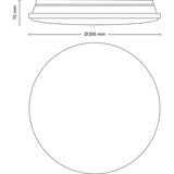Philips LED prigušiva plafonsko svetlo WINCEL LED/24W/230V 2700-6500K + daljinski upravljač | Eponuda.com