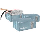 Compactor Vakuumske plastične škatle za shranjevanje oblačil v kompletu 3 ks 65x45x27 cm Blue Edition – | Shoptok.si