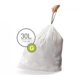 simplehuman CW0166 G-Type punjenje vrećice za smeće prilagođene veličine (20 vrećica) | shoptok.hr