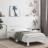  Krevetna konstrukcija s LED svjetlom Bijela 80 x 200 cm | shoptok.hr