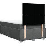  Krevet s oprugama i madracem tamnosivi 120 x 200 cm od tkanine | shoptok.hr