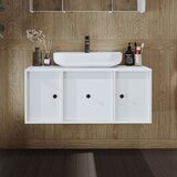 Hanah home kupatilski ormarić sa lavaboom 2561, 105 cm, beli | Eponuda.com